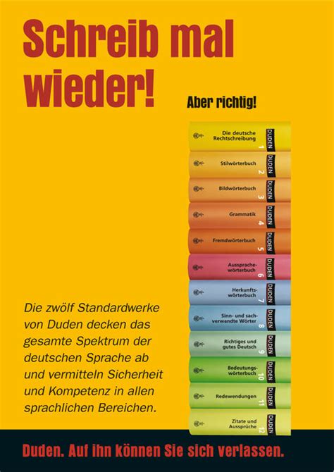 werbung duden|Werbung